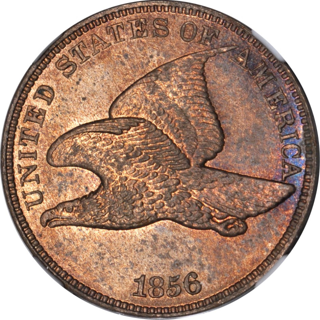 1856 1C Flying Eagle Cent NGC PR62 (PHOTO SEAL)