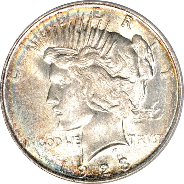 1923-D $1 Peace Dollar PCGS MS64