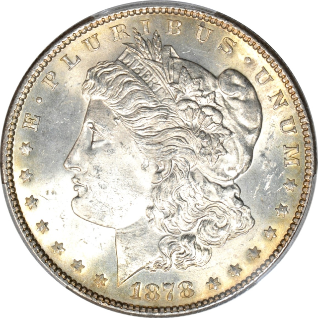 1878 7TF $1 Reverse of 1878 Morgan Dollar PCGS MS64