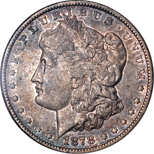 1878-S $1 Long Nock Reverse Morgan Dollar NGC VF30