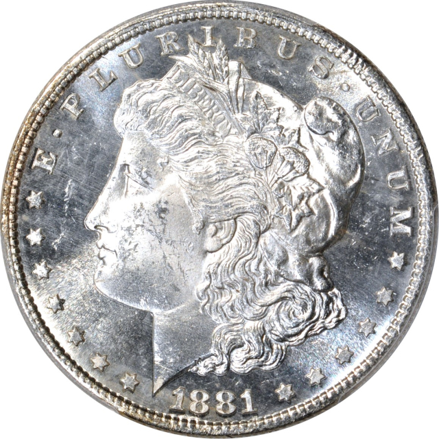 1881-S $1 Morgan Dollar PCGS MS64PL