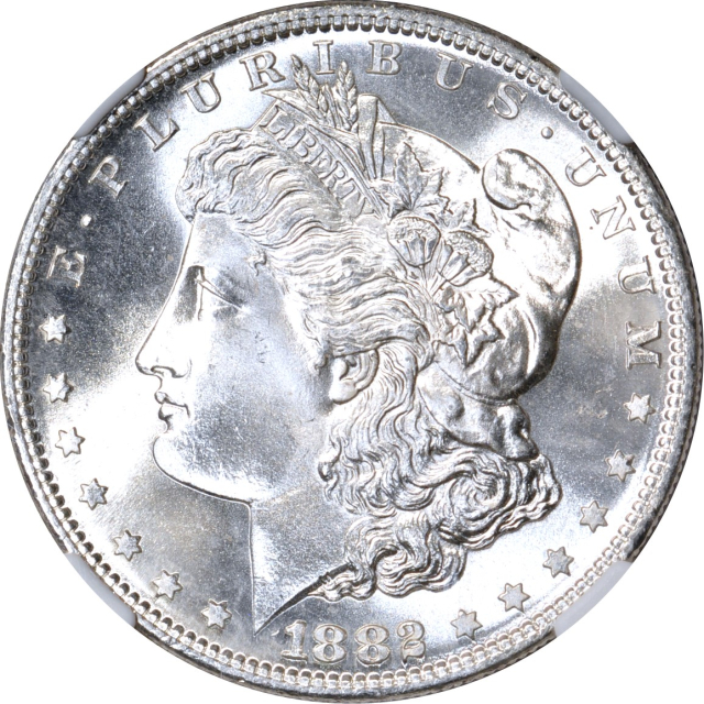 1882-S $1 Morgan Dollar NGC MS67