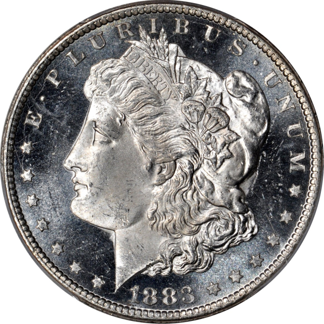 1883-CC $1 Morgan Dollar PCGS MS65DMPL