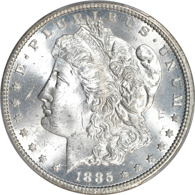 1885-CC $1 Morgan Dollar PCGS MS64