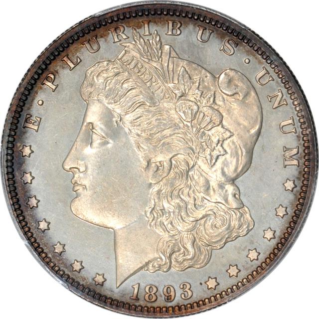 1893 $1 Morgan Dollar PCGS PR62