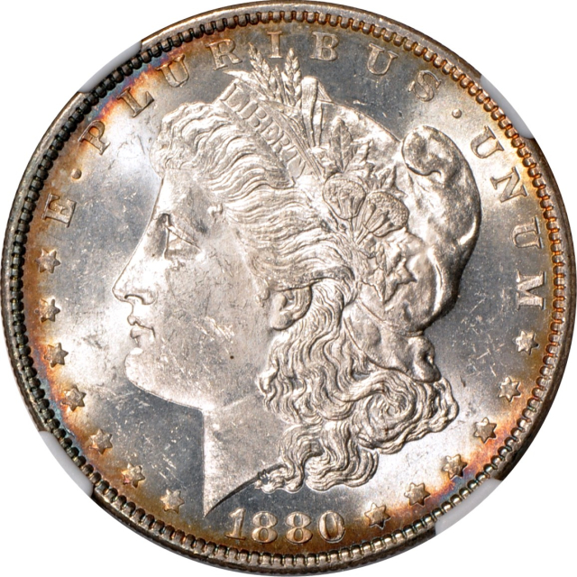 1880-O $1 Morgan Dollar NGC MS62+