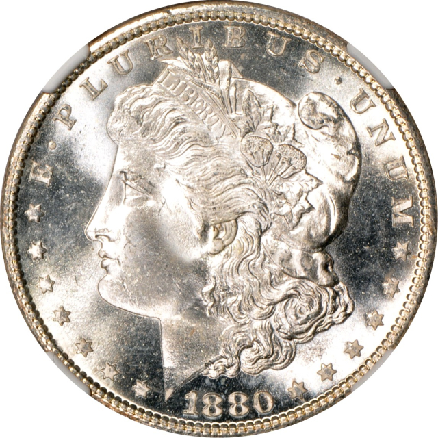 1880-S $1 Morgan Dollar NGC MS66+