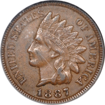 1857 Snow-2 Obv of 1856 1C Flying Eagle Cent XF